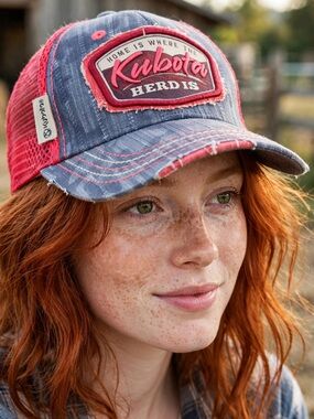3 for $25 Kubota fab vintage cap